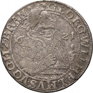 Prusy Książęce, Jerzy Wilhelm, ort 1621, Królewiec