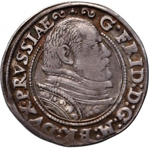 Prusse ducale, George Frederick, trojak 1588, Königsberg