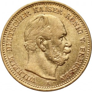 Německo, Prusko, Wilhelm I, 5 marek 1877 A, Berlín