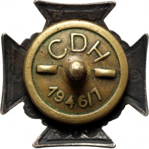 Polska, Krzyż Harcerski ćwik, nakrętka Centrala Dostaw Harcerskich 1946/47