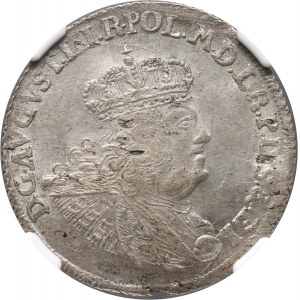 Agosto III, 30 groszy (zloty) 1762 REOE, Danzica