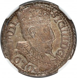 Zikmund III Vasa, trojak 1598, Olkusz