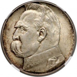 II RP, 10 Zloty 1939, Warschau, Józef Piłsudski