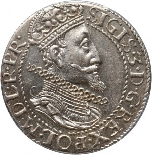 Sigismund III Vasa, ort 1613, Danzig, früher Jahrgang