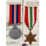 PSZnZ, Vitrine mit Abzeichen und Medaillen nach dem Zugführer des 11. Fernmeldebataillons