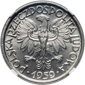 PRL, 2 zloty 1959, Varsovie, Jagody
