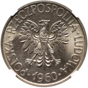 PRL, 10 zloty 1960, Tadeusz Kościuszko