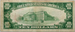 Spojené Štáty Americké, Illinois, The Macomb National Bank, 10 dolárov 1929, séria C