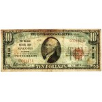 USA, Illinois, The Macomb National Bank, 10 Dollars 1929, series C