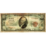 États-Unis d'Amérique, Illinois, The Macomb National Bank, 10 dollars 1929, série C