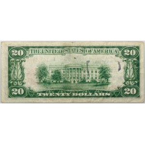 Vereinigte Staaten von Amerika, Minnesota, The Federal Reserve Bank of Minneapolis, $20 1929, Serie I