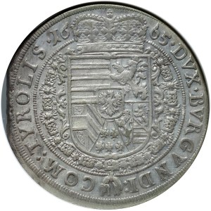 Österreich, Sigismund Franz, Taler 1665, Halle