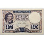 II RP, 10 złotych 15.07.1924, II EM. A