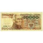 PRL, 50000 złotych 1.12.1989, seria A