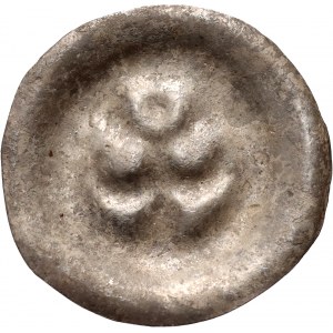 Východní Pomořansko, Svatopluk II. Veliký 1217-1266, brakteát, lilie na přídi, Gdaňsk