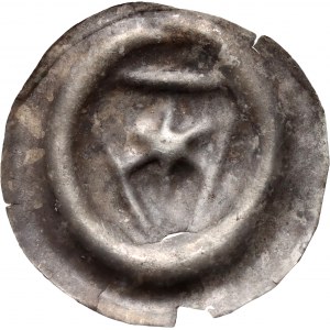 Východní Pomořansko, Sambor II 1217-1278, brakteát, hvězda na štítě