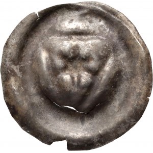Pomorze wschodnie, Sambor II 1217-1278, brakteat, gwiazda na tarczy
