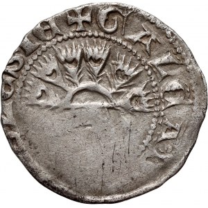 Slesia, Ducato di Jawor-Swidnica, Bernardo II Świdnicki o Henryk I Jaworski o Bolko II e Henryk II, quarto circa 1301-1312, Lwówek