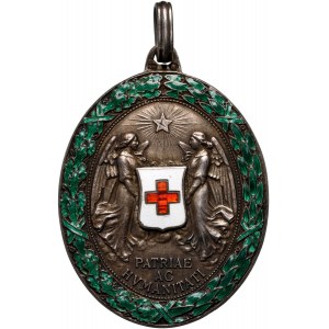 Rakousko-Uhersko, Stříbrná čestná medaile Červeného kříže 1914