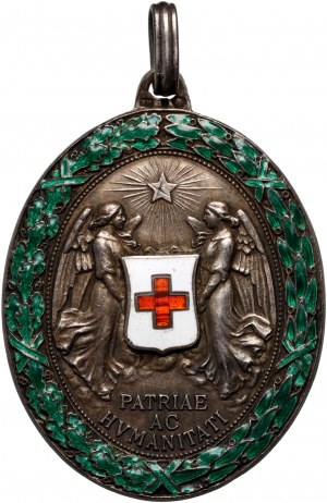 Austro-Węgry, Srebrny Medal Honorowy Czerwonego Krzyża 1914