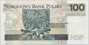 III RP, 100 zloty 14.12.2018, serie GF, numero di serie interessante