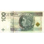 III RP, 100 zloty 14.12.2018, série GF, numéro de série intéressant