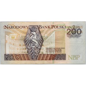 III RP, 200 złotych 25.03.1994, bardzo rzadka seria DA