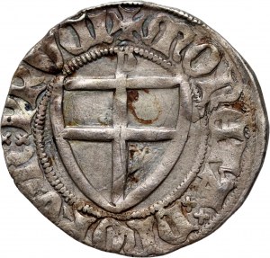 Teutonic Order, Henry I von Plauen 1410-1414, scimitar, with letter D over shield, Gdansk.