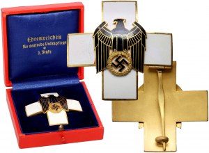 Niemcy, III Rzesza, Odznaka Za Zasługi Dla Niemieckiej Opieki, 2. Klasa