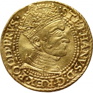 Stefan Batory, ducat 1583, Gdansk