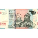 III RP, 20 zloty 2015, 1050e anniversaire du baptême de la Pologne, série AB