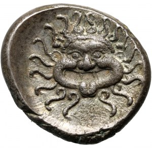 Řecko, pontská Apollónie, 5./4. století př. n. l., drachma