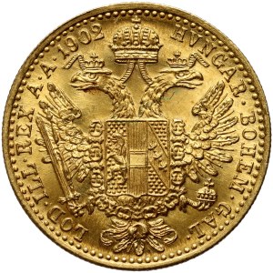 Austria, Franz Joseph I, Ducat 1902, Vienna