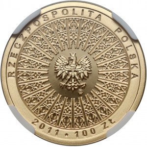 Dritte Republik, 100 Zloty 2011, Seligsprechung von Johannes Paul II.