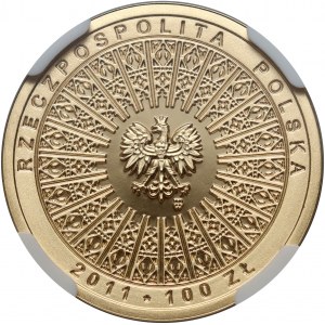 Terza Repubblica, 100 zloty 2011, Beatificazione di Giovanni Paolo II