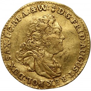 Auguste III, ducat 1755 FWôF, Dresde