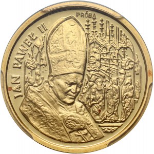 III RP, 50000 złotych 1991, Jan Paweł II, Ołtarz, PRÓBA (Proof)