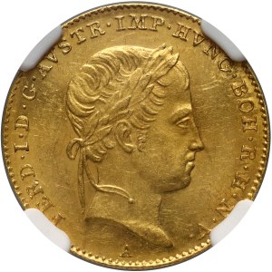 Austria, Ferdynand I, dukat 1840 A, Wiedeń