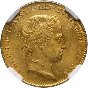 Rakousko, Ferdinand I., dukát 1840 A, Vídeň