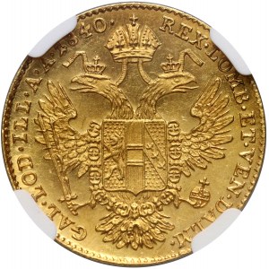 Austria, Ferdinand I, Ducat 1840 A, Vienna