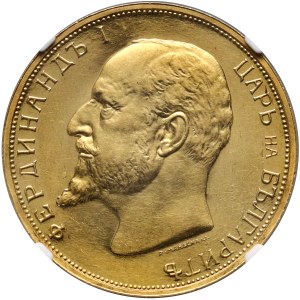 Bulgaria, Ferdinando I, 100 leva 1912