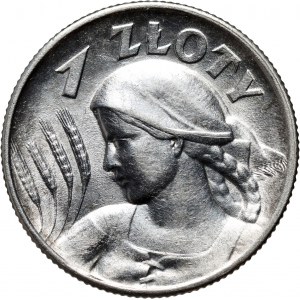 II RP, 1 zloty 1925, Londra, Harvester
