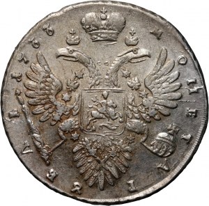 Rosja, Anna, rubel 1733, Moskwa, Kadashevsky Dvor