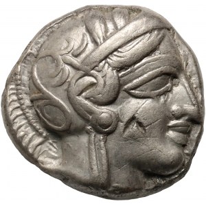 Grécko, Attika, 454-404 pred n. l., tetradrachma, Atény