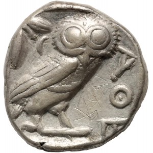 Grecja, Attyka, 454-404 p.n.e., tetradrachma, Ateny