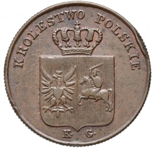 Novembrové povstanie, 3 grosze 1831 KG, Varšava