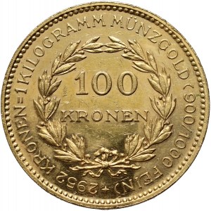 Austria, Republika, 100 koron 1924, Wiedeń