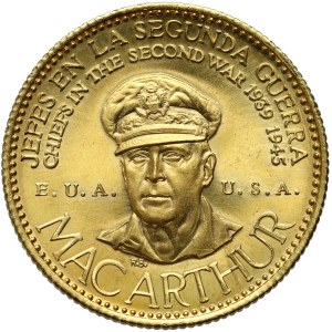 Venezuela, velitelé druhé světové války, zlatá medaile z roku 1957, generál MacArthur