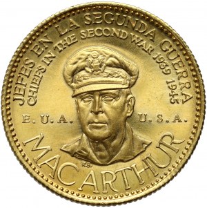 Venezuela, Chiefs in the Second World War, medal 1957, MacArthur