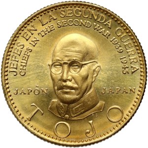 Venezuela, vůdci druhé světové války, zlatá medaile 1957, Tódžó